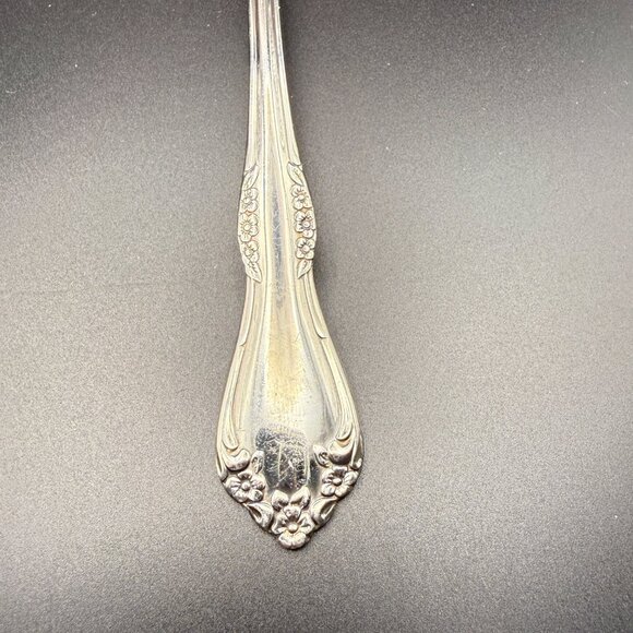 Oneida Mansfield Place Silverware Set of 1 Meat Fork 1 Spaghetti Spoon VTG - Picture 5 of 9